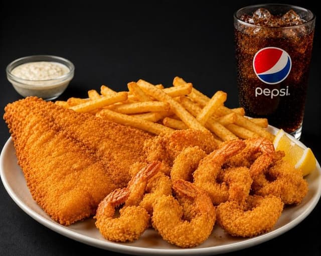 #7 Fish & Shrimp Combo