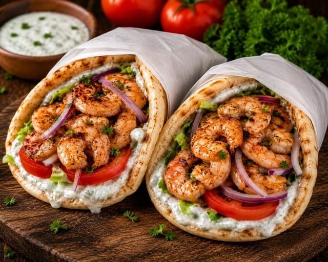 Mega Shrimp Gyro