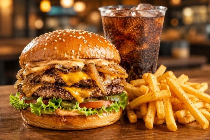 #2 Burger Sandwich Combo