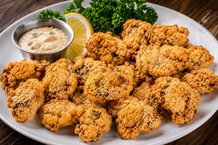 7 Pieces Fried Oysters
