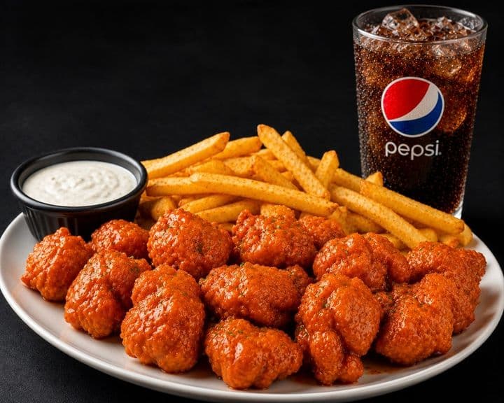 #8 Boneless Wings Combo