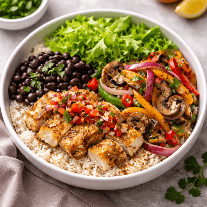 Fish Rice Bowl