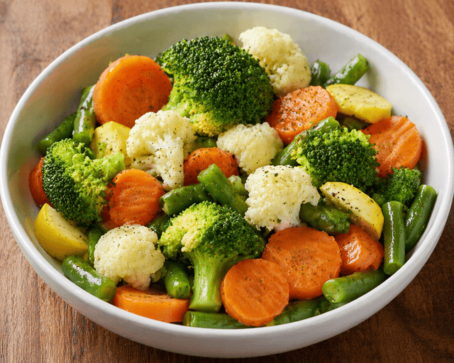 Steamed Vegetables