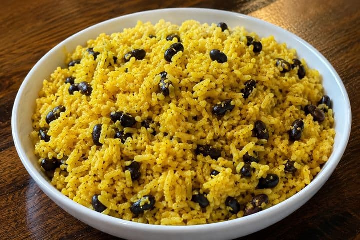 Yellow Rice & Black Beans