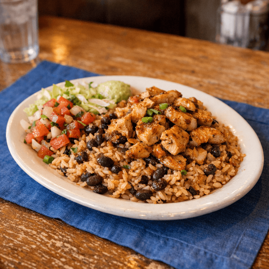 Beans and Rice W/Chicken