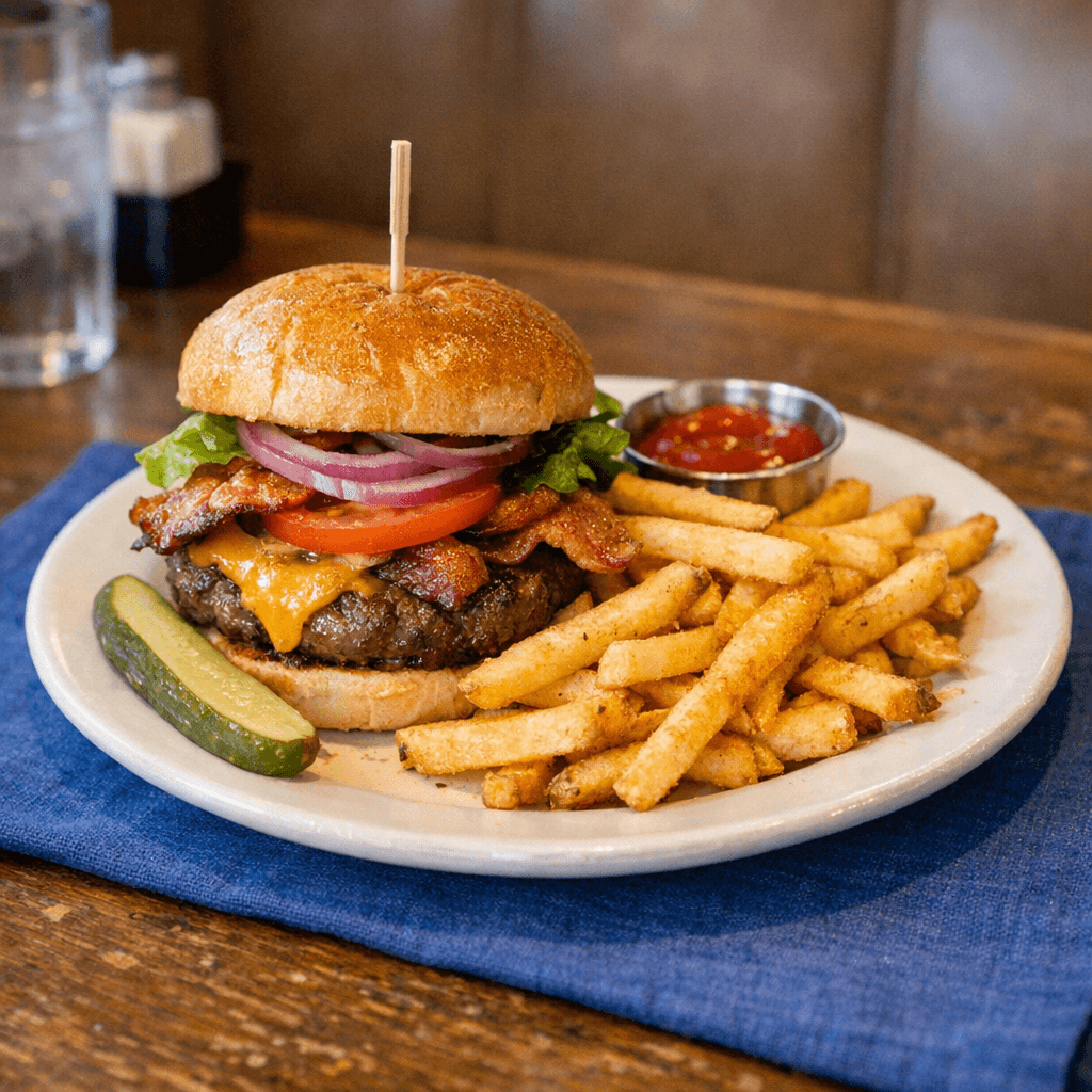 Burger meal
