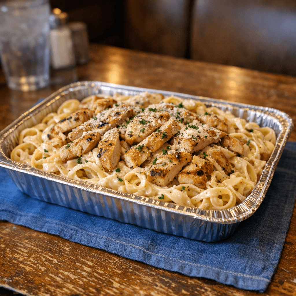 Chicken Alfredo Party Platter