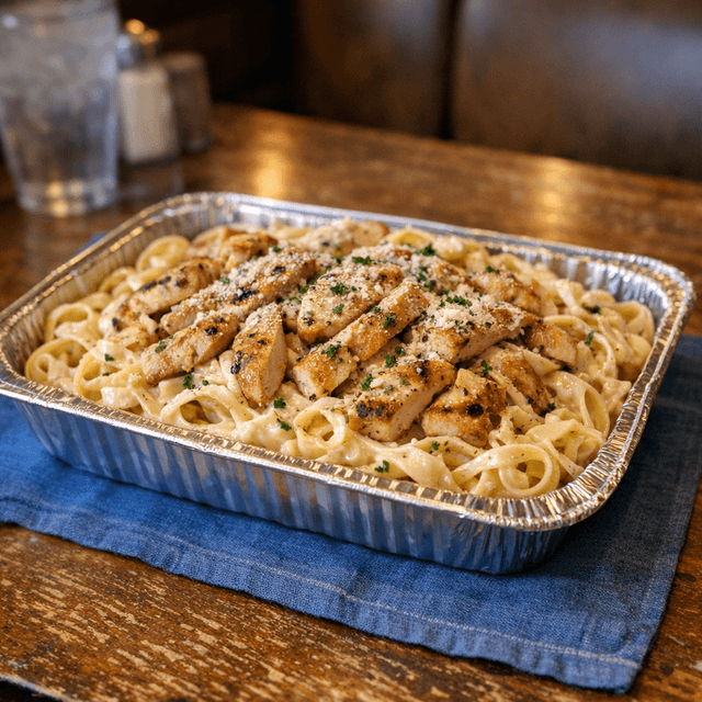 Chicken Alfredo Party Platter