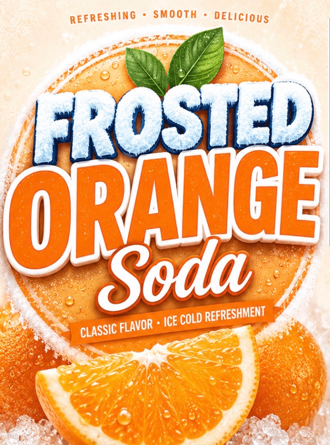 Frosted Orange Soda