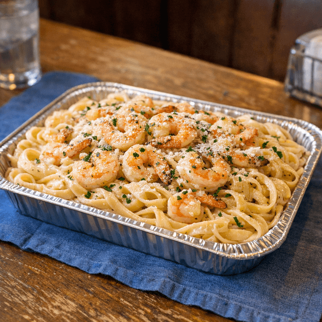 Shrimp Alfredo Party Platter