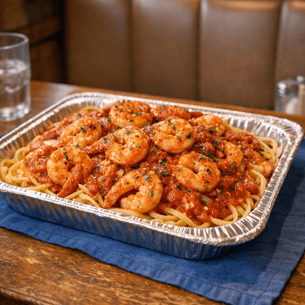 Shrimp Marinara Party Platter