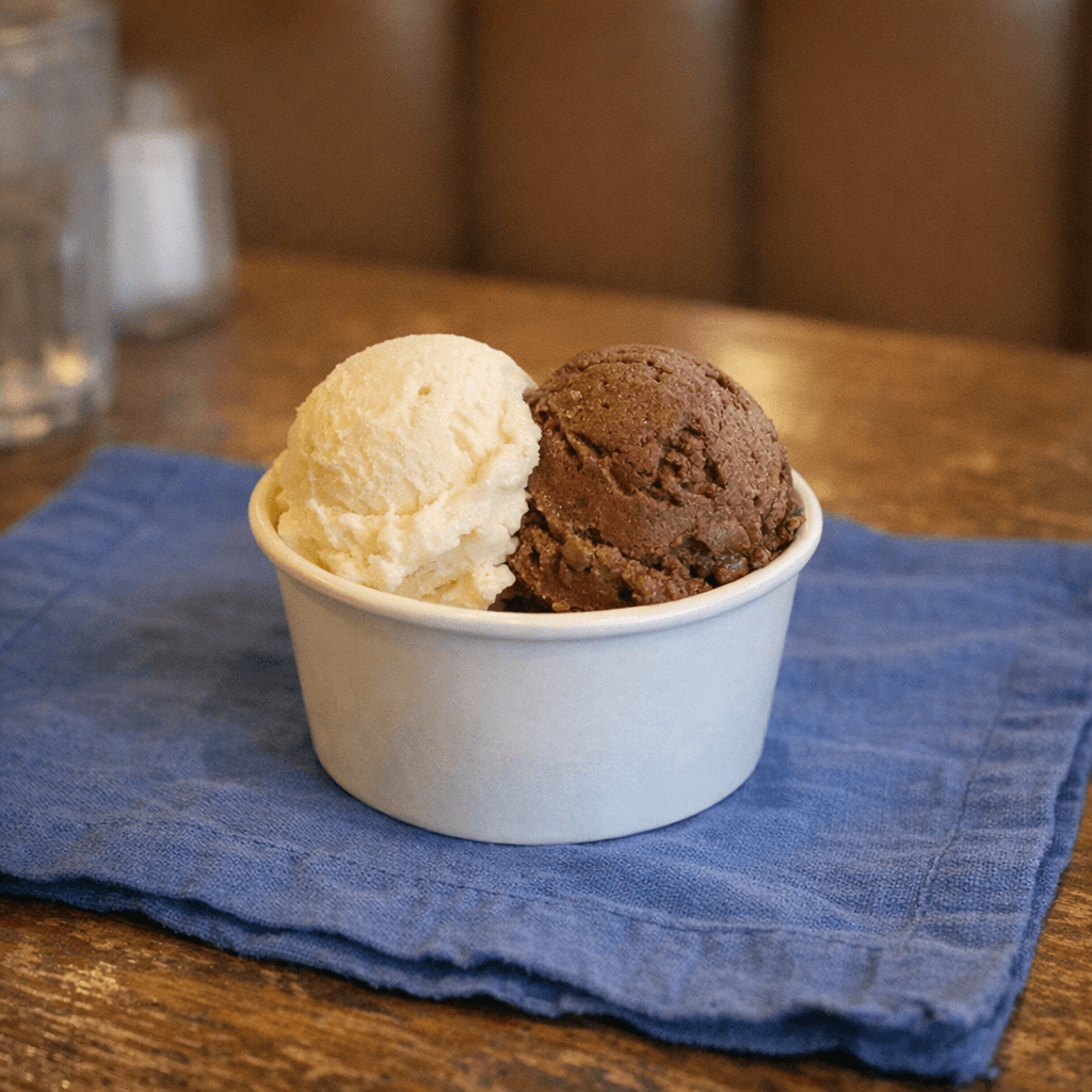 Small cup 2 scoops of Ice Cream